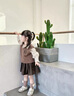 G.DUCKKIDS小黃鴨女童秋裝jk兒童套裝2025新款洋氣小女孩學(xué)院風(fēng)三件套春秋時(shí) 咖色 馬甲+襯衫+裙子 100 cm 【建議身高95cm左右】 曬單實(shí)拍圖