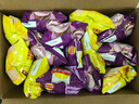 樂事（Lay's） 新品香芋片休閑零食 沁爽青檸味60g原切芋頭零食品薯片休閑小吃 醇香海鹽黑椒味 曬單實(shí)拍圖