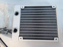YBO盈博白色水冷排120 240 360鋁水排散熱排電腦水冷機(jī)箱服務(wù)器水冷散熱器 白色120鋁排12水道G1/4螺紋口 曬單實(shí)拍圖
