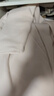 皮爾卡丹（pierre cardin）毛呢外套女冬季新款加厚保暖中長(cháng)款寬松百搭顯瘦翻領(lǐng)雙面呢子大衣 米白色 L 體重117-126斤 曬單實(shí)拍圖