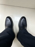 森達(dá)正裝皮鞋男子冬季新款商場(chǎng)同款職場(chǎng)簡(jiǎn)約商務(wù)皮鞋1SG02DM4 黑色 40 曬單實(shí)拍圖