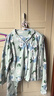 浪莎兒童睡衣女童四季薄款少女純棉翻領(lǐng)家居服中大童少女寶寶長(cháng)袖套裝 曬單實(shí)拍圖