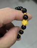 中國黃金（CHINA GOLD）蓮花黃金手鏈女足金轉運珠手串實用生日禮物高檔實用送女友生日 足金蓮花石榴石手串 曬單實拍圖