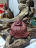 宇軒紫砂歡喜彌勒茶佛寵擺件手工可養(yǎng)可愛茶玩茶藝家居裝飾禪意 ZY歡喜彌勒朱泥一對（2個） 曬單實拍圖