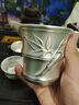 高檔茶具套裝家用銀壺泡茶壺999銀純手工純銀功夫茶杯整套組禮品 鎏銀正把竹節(jié)茶壺14頭套裝 曬單實(shí)拍圖