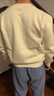 Mr.Bu布先生微闊貼身打底衫衛(wèi)衣男套頭T恤2025春秋新品長袖KT01908清倉 雅米杏 S (165) 曬單實(shí)拍圖