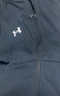 安德瑪（Under Armour）針織夾克男 時(shí)尚簡(jiǎn)約加絨保暖舒適連帽外套上衣 黑色 XL 曬單實(shí)拍圖