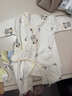 七采雛菊春秋新生兒蝴蝶衣和服護(hù)肚嬰兒連體衣新生寶寶滿月服a類純棉秋冬 QJ3102 綁帶和服卡拉羊 59碼 (6-11斤以內(nèi)) 曬單實(shí)拍圖