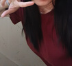 棉致重磅純棉圓領(lǐng)印花短袖T恤女夏季寬松薄款上衣五分半袖打底衫 B03酒紅色【高品質(zhì)17】 3XL 150-175斤 曬單實(shí)拍圖