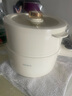 OIDIRE 嬰兒輔食鍋多功能寶寶輔食鍋蒸煮一體bb煲1.8L大容量 ODI-DZG37蒸籠款 曬單實(shí)拍圖