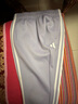 阿迪達(dá)斯 （adidas）兒童運(yùn)動套裝秋戶外休閑外套夾克長褲兩件套  紫/白 128 曬單實(shí)拍圖