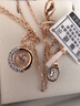 施華洛世奇（SWAROVSKI）新品Dextera 跳動(dòng)的心項(xiàng)鏈輕奢飾品生日520禮物送女友 鍍玫瑰金色 5692257 曬單實(shí)拍圖