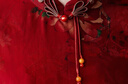 璽玥中國(guó)風(fēng)經(jīng)典紅色喜慶花羅香云紗女士中式唐裝上衣婚宴女裝2025 圖片色 3XL (體重135~145) 曬單實(shí)拍圖