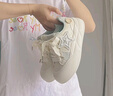 思倫鳥(niǎo)小眾原創(chuàng)板鞋女款2025新款春夏厚底小白鞋百搭休閑面包鞋國(guó)潮女鞋 淺藍(lán) 38 曬單實(shí)拍圖