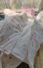 童泰寶寶套裝秋冬嬰兒夾棉衣服兒童對開內(nèi)衣TS33D507-DS 粉色 66cm  曬單實拍圖