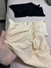 必好妝詩(shī)孕婦安全褲防走光打底褲內褲二合一大碼托腹褲子夏季薄款孕期短褲 【膚色+黑色】 2條裝 L 【推薦：90-120斤】 曬單實(shí)拍圖