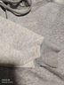 HOLLISTER25春經(jīng)典LOGO情侶抓絨連帽衛(wèi)衣男裝女裝KI322-5006 灰色 XS (170/84A) 曬單實(shí)拍圖