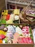 倍享一次性野餐盒子戶外烤肉牛皮盒子春游特厚食品級(jí)大容量外賣打包盒 四方船盒（免折疊）10套 曬單實(shí)拍圖