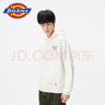 dickies加絨連帽長(cháng)袖衛衣男女秋季新款潮流休閑套頭衫寬松運動(dòng)情侶上衣 奶油色 （寬松版型） M 曬單實(shí)拍圖