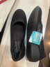 斯凱奇（SKECHERS）黑色女款休閑運動(dòng)鞋輕質(zhì)EVA透氣易彎折高回彈158727 曬單實(shí)拍圖