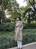 CAMILA KSENIA瓢鞋女2025新款休閑百搭夏季法式平底單鞋鉚釘漆皮晚晚風(fēng)軟底鞋子 卡其色 37 曬單實(shí)拍圖