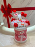 HelloKitty玩偶花束少女心可愛(ài)毛絨公仔花禮物生日畢業(yè)送閨蜜女友 格子花-Kitty貓+禮袋+賀卡 曬單實(shí)拍圖