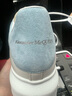 亞歷山大.麥昆（ALEXANDER MCQUEEN）女鞋經(jīng)典小白鞋淡藍尾情人節(jié)禮物 553770-WHGP7/WIEF1 37 曬單實拍圖
