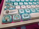 無(wú)畏兔ToHero初音未來(lái)客制化鍵盤(pán) 陶瓷光面  電競游戲鍵盤(pán) 辦公打字鍵盤(pán) 無(wú)線(xiàn)藍牙鍵盤(pán) 女生可愛(ài)高顏值  僅定制定金，非鍵盤(pán) 風(fēng)信子軸 曬單實(shí)拍圖