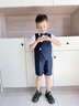衣諾坊兒童西服套裝馬甲套裝演出服男生西服 藏青馬甲套裝 120CM 曬單實拍圖