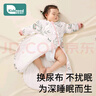 柯斯德尼（kidsneed）嬰兒睡袋秋冬恒溫加厚夾棉寶寶睡袋嬰幼兒睡衣兒童防踢被包腿M碼 曬單實拍圖