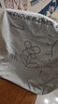 NORYBRAND 24SS日系手繪簡(jiǎn)筆趣味畫(huà)圓領(lǐng)短袖 休閑百搭T恤半袖 米白色(花朵圖案) L 曬單實(shí)拍圖