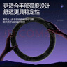 閑鳥（XIANNIAO）毛絨汽車方向盤套冬季保暖加熱防滑暖手汽車把套適用大眾本田豐田 暖冬限量款丨紳士黑【O型】輕奢水貂絨 日產(chǎn)奔馳寶馬奧迪紅旗比亞迪哈弗長安吉利別克福特傳祺 曬單實(shí)拍圖