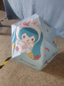 優(yōu)麗尚初音未來正版五折雨傘晴雨兩用遮陽傘加固加厚結(jié)實抗風(fēng)女生太陽傘 藍色坐著1把 初音萌趣五折傘 曬單實拍圖