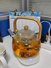 千絲家 提梁玻璃煮茶壺套裝耐高溫泡茶壺電陶爐自動(dòng)蒸茶器家用燒水壺茶 竹把壺900ML雙內(nèi)膽 曬單實(shí)拍圖
