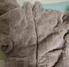 雪茜曼【軟糯加絨套裝】女士睡衣女秋冬珊瑚絨保暖家居服簡(jiǎn)約開(kāi)衫可外穿 曬單實(shí)拍圖