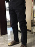 羅蒙（ROMON）休閑褲男舒適棉質(zhì)休閑商務(wù)通勤直筒褲子男裝KZ0210 藍色 34  曬單實(shí)拍圖