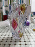BOHEMIA Crystal捷克進(jìn)口水晶花瓶擺件客廳插花輕奢高級感歐式創(chuàng  )意家居裝飾品擺設 捷克彩色水晶花瓶 30cm 曬單實(shí)拍圖