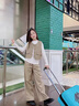 兜兜王國女童春秋裝馬甲套裝2025新款洋氣兒童裝洋氣三件套西裝女孩中大童 卡其色 三件套 160 曬單實拍圖