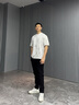 BOSS博斯【禮物】男士2025夏季新款印花棉質(zhì)平紋針織T 恤 271-淺米色 L 曬單實(shí)拍圖