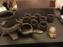 睿江紫砂自動茶具套裝功夫懶人泡茶器石磨茶壺茶杯整套支持定制LOGO 紫砂寧靜致遠自動茶具全套 1件 曬單實拍圖