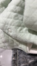 班杰威爾（Banjvall）嬰兒衣服春秋夾棉連體衣0-2歲男女寶寶純棉長(cháng)袖睡衣新生兒哈衣 加厚小狗綠哈衣 73cm (建議6-9個(gè)月身高66-73cm) 曬單實(shí)拍圖