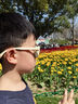 PARZIN KIDS兒童太陽(yáng)鏡 偏圓框輕盈時(shí)尚眼鏡戶外防紫外線防曬墨鏡6-8歲 21033 曬單實(shí)拍圖