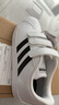 adidas小童T頭鞋 VL COURT 2.0魔術(shù)貼板鞋德訓鞋阿迪達斯輕運動(dòng) 白色/黑色   35 曬單實(shí)拍圖
