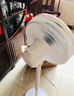 美的（Midea）電風(fēng)扇落地電扇桌面臺(tái)扇宿舍輕音降噪空氣循環(huán)扇落地扇臺(tái)地兩用 【7葉臺(tái)立兩用】SAF30AC 曬單實(shí)拍圖