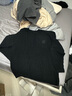 GXG男裝24秋冬保暖毛衣男毛衫內搭線(xiàn)衫 黑色 175/L 曬單實(shí)拍圖