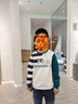 FILA斐樂童裝兒童上衣2025年春季新款男小童網(wǎng)球運動圓領(lǐng)套頭衛(wèi)衣 牧筠白-IV 130 曬單實拍圖