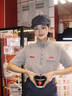 匯彩衫肯德基餐飲工作服T恤定制印logo奶茶漢堡火鍋店餐廳服務(wù)員polo衫 A款-【單上衣】T恤短袖 深灰色 L 曬單實(shí)拍圖