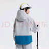 mipo24年秋款三防戶外沖鋒衣機(jī)能軟殼外套上衣登山徒步兒童男女童 藍(lán)色（沖鋒衣+羽絨服） 140cm 曬單實(shí)拍圖