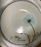 蘇氏陶瓷（SUSHI CERAMICS）湯盤子夢(mèng)之蘭創(chuàng)意日式家用陶瓷菜盤子8英寸4只裝中餐具 曬單實(shí)拍圖