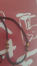 靚做黑色項(xiàng)鏈繩手工編織繩和田玉翡翠黃金玉墜平安扣吊墜掛繩掛脖男女 2mm 咖啡色1條 曬單實(shí)拍圖